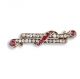 Victorian Ruby & Diamond Brooch - 02023537 | Heming Diamond Jewellers | London