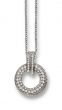 Diamond Hoop Pendant - 00024318 | Heming Diamond Jewellers | London