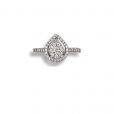 Diamond Cluster Ring - 00024216 | Heming Diamond Jewellers | London