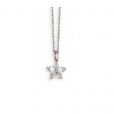 Diamond Flower Pendant - 00024800 | Heming Diamond Jewellers | London