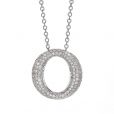 Diamond Circle Pendant - 00019276 | Heming Diamond Jewellers | London