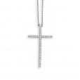 Diamond Cross Pendant - 00021972 | Heming Diamond Jewellers | London