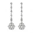 Diamond Drop Earrings - 00020511 | Heming Diamond Jewellers | London