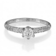 Diamond Solitaire Ring - 00022474 | Heming Diamond Jewellers | London