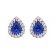 Sapphire and Diamond Clusters - 00019741 | Heming Diamond Jewellers | London