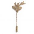 Stag Stickpin - 00021678 | Heming Diamond Jewellers | London