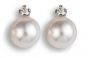 Pearl And Diamond Earrings - 00024767 | Heming Diamond Jewellers | London