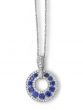 Sapphire and Diamond Pendant