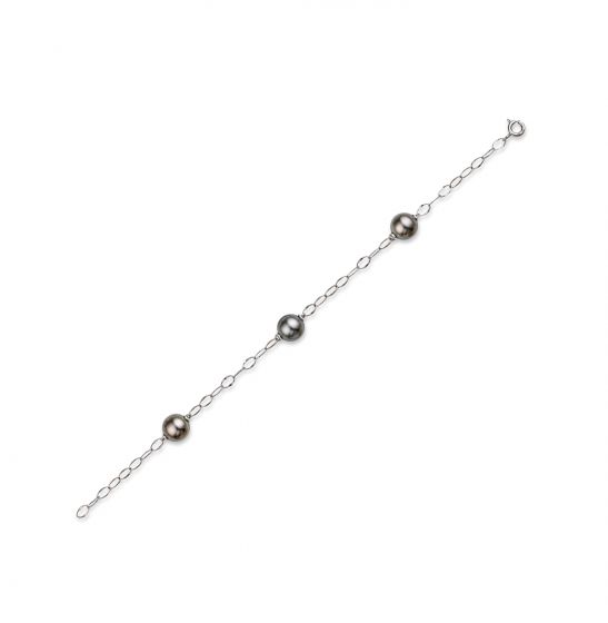 Tahitian Pearl Bracelet - 00023911 | Heming Diamond Jewellers | London