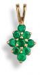 Emerald Pendant - 00024832 | Heming Diamond Jewellers | London