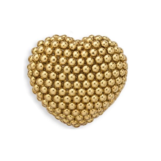 David Morris Heart Brooch - 02024749 | Heming Diamond Jewellers | London