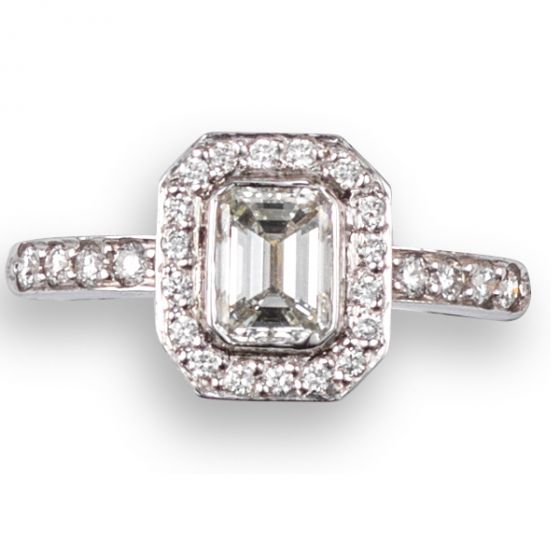 Diamond Cluster Ring - 00024050 | Heming Diamond Jewellers | London