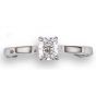 Diamond Solitaire Ring - 02022978 | Heming Diamond Jewellers | London