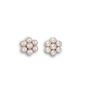 Pearl Cluster Earrings - 00025102 | Heming Diamond Jewellers | London