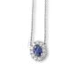 Sapphire and Diamond Necklace - 00025354 | Heming Diamond Jewellers | London