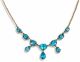 Blue Topaz Necklace - 00024836 | Heming Diamond Jewellers | London