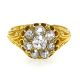 Old Cut Diamond Cluster Ring - 00021332 | Heming Diamond Jewellers | London