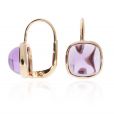 Amethyst earrings - 00025032 | Heming Diamond Jewellers | London