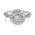 Diamond Cluster Ring - 00022476 | Heming Diamond Jewellers | London