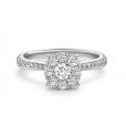 Diamond Cluster Ring - 00022822 | Heming Diamond Jewellers | London