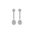 Diamond drop earrings - 02022990 | Heming Diamond Jewellers | London
