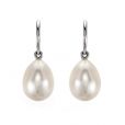 Pearl Drop Earrings - 00020102 | Heming Diamond Jewellers | London